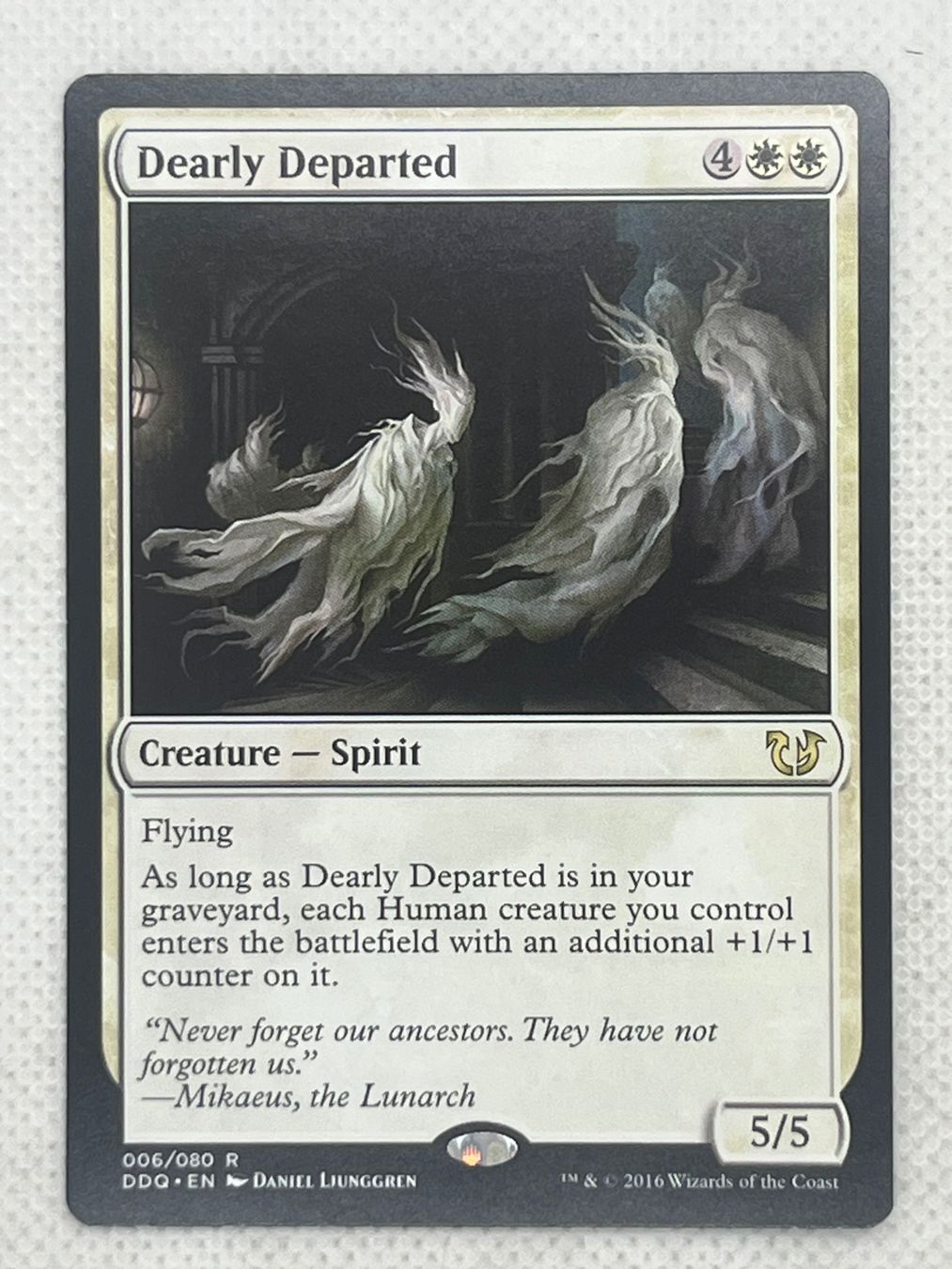 Magic The Gathering Sammelbilder & Trading cards: MTG Dearly Departed DDQ 6 Rare – Gebraucht aus Hinterkappelen von Kim1992