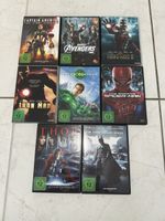 8 Marvel und DC DVDs