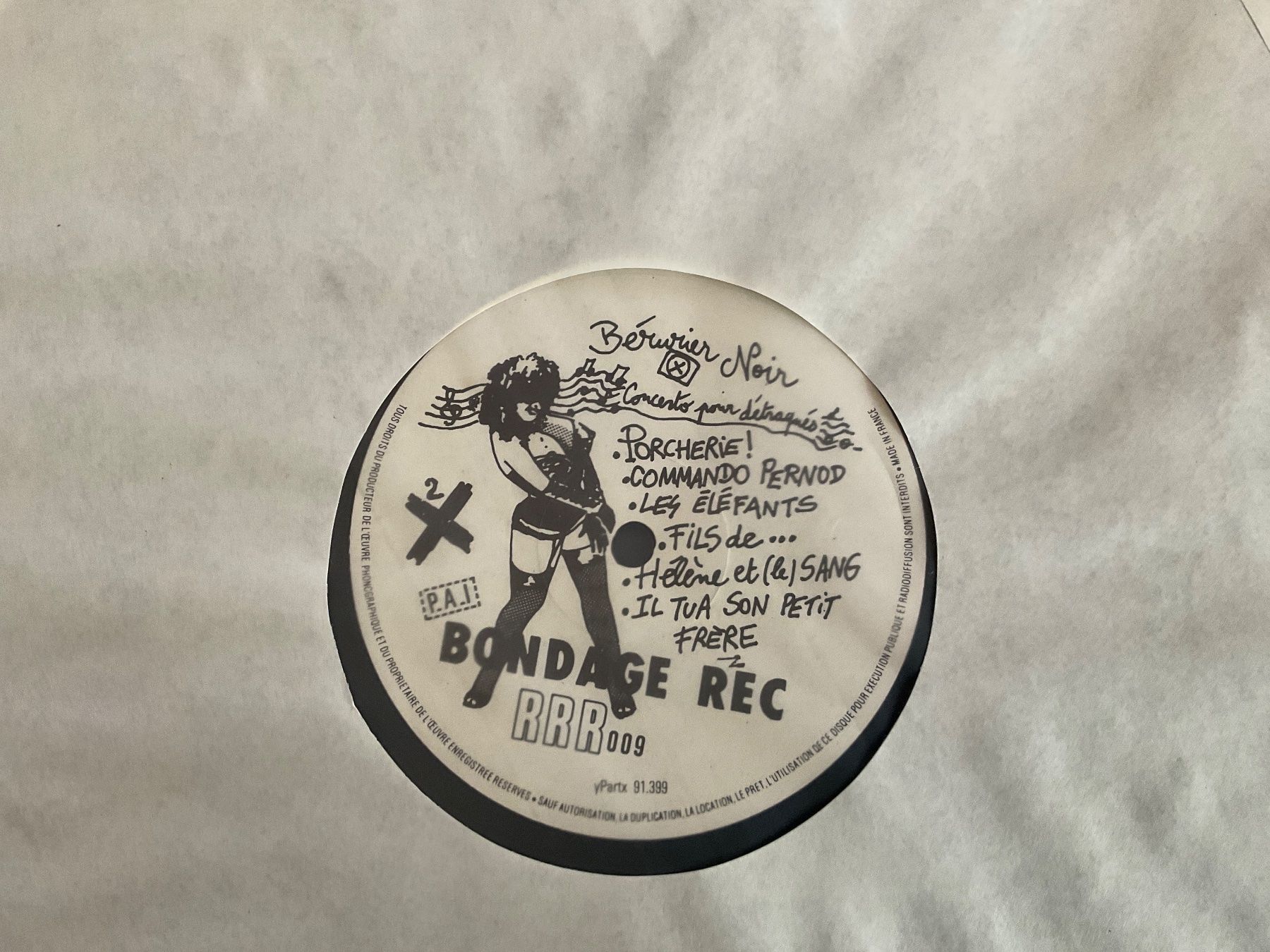 Dischi in vinile: Bérurier Noir Concerto pour Détraqués LP – Usato da Delémont venduto da vinylfreak01 3