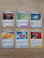 6 Trainerkarten Pokémon Deutsch