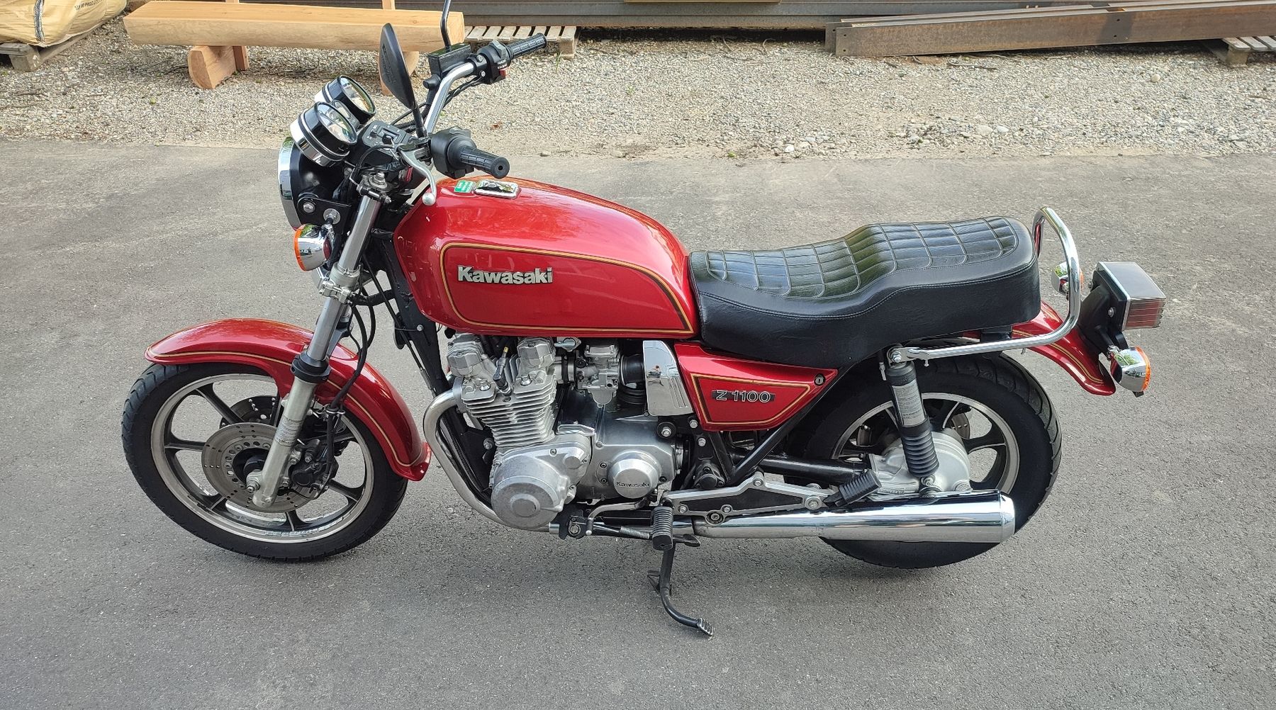 Kawasaki Strada: Kawasaki Z 1100 ST  – Usato da Seewen SO venduto da Gearwolf 1