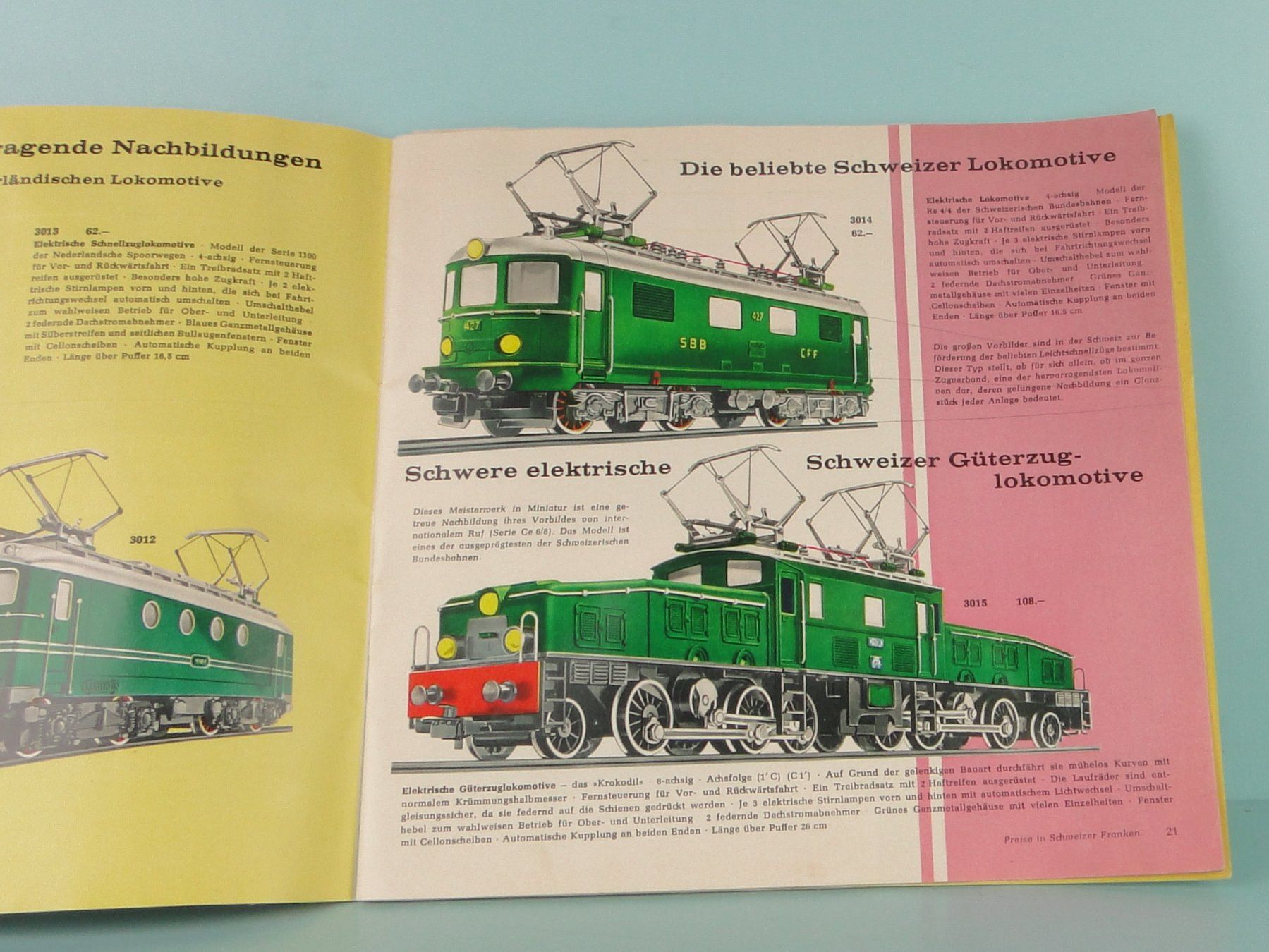 Märklin Dokumente: Märklin Katalog 1963/64 Deutsch Sfrs – Gebraucht aus Bülach von cann11 5