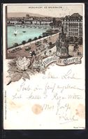 Litho Geneve, Monument de Brunswick