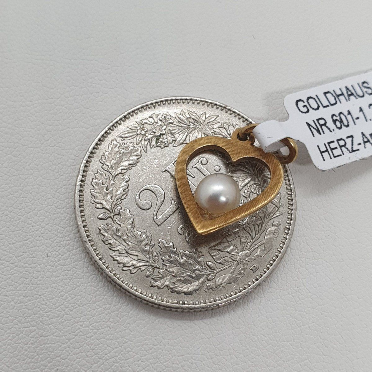 Anhänger: Echt 18K Gold - Herz Anhänger – Gebraucht aus Luzern von Luzern-Goldhaus 3