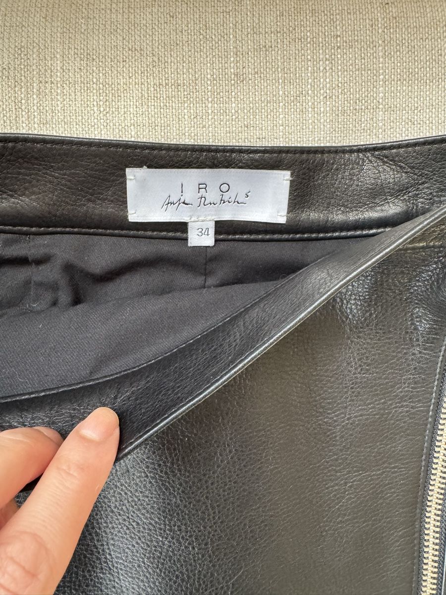 Gonne: Iro leather skirt XS – Usato da Thalwil venduto da 0041angel 4