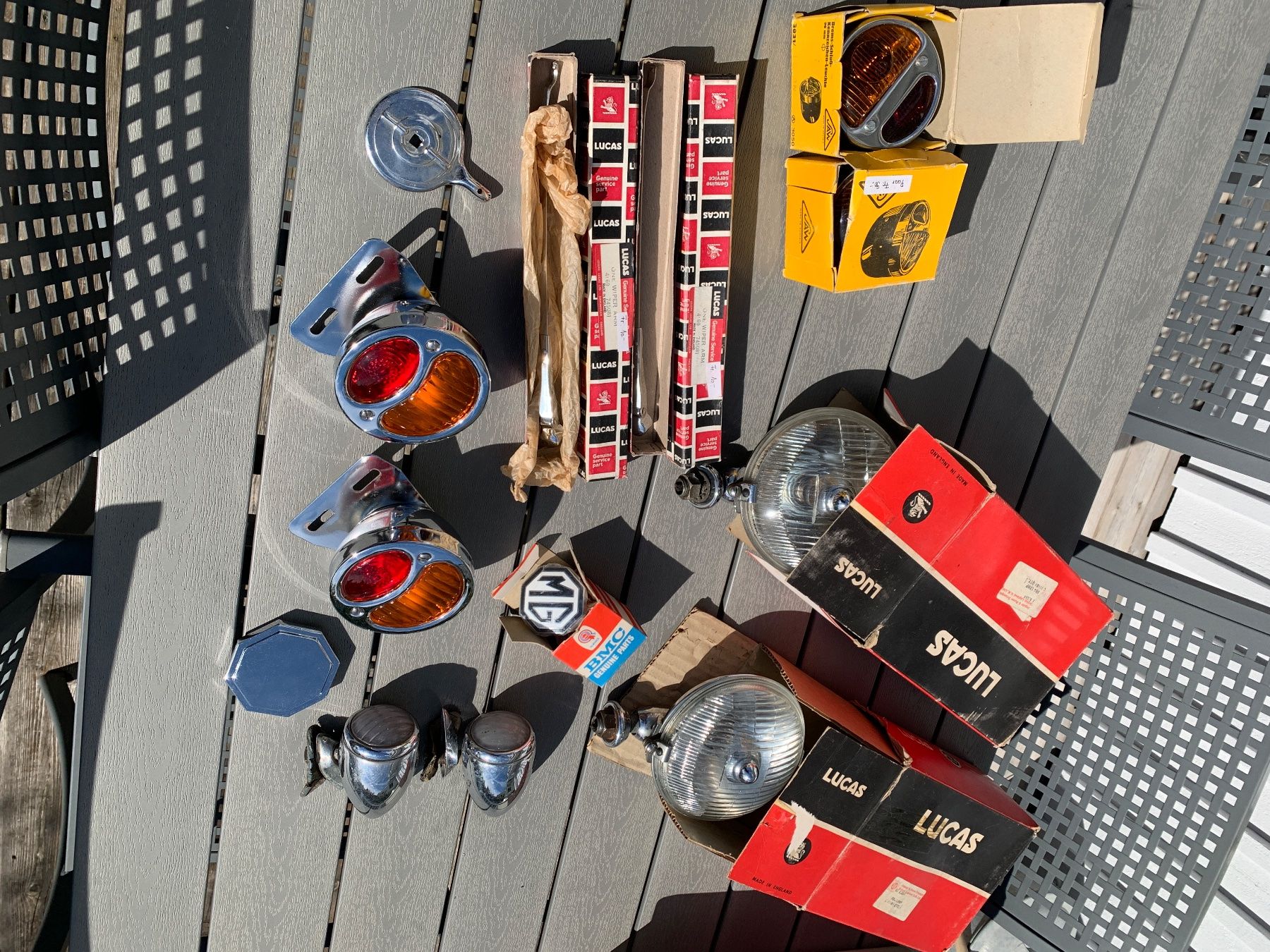 MG Alle Autoersatzteile: Oldtimer Teile Set – Gebraucht aus Büetigen von inf_9gyb