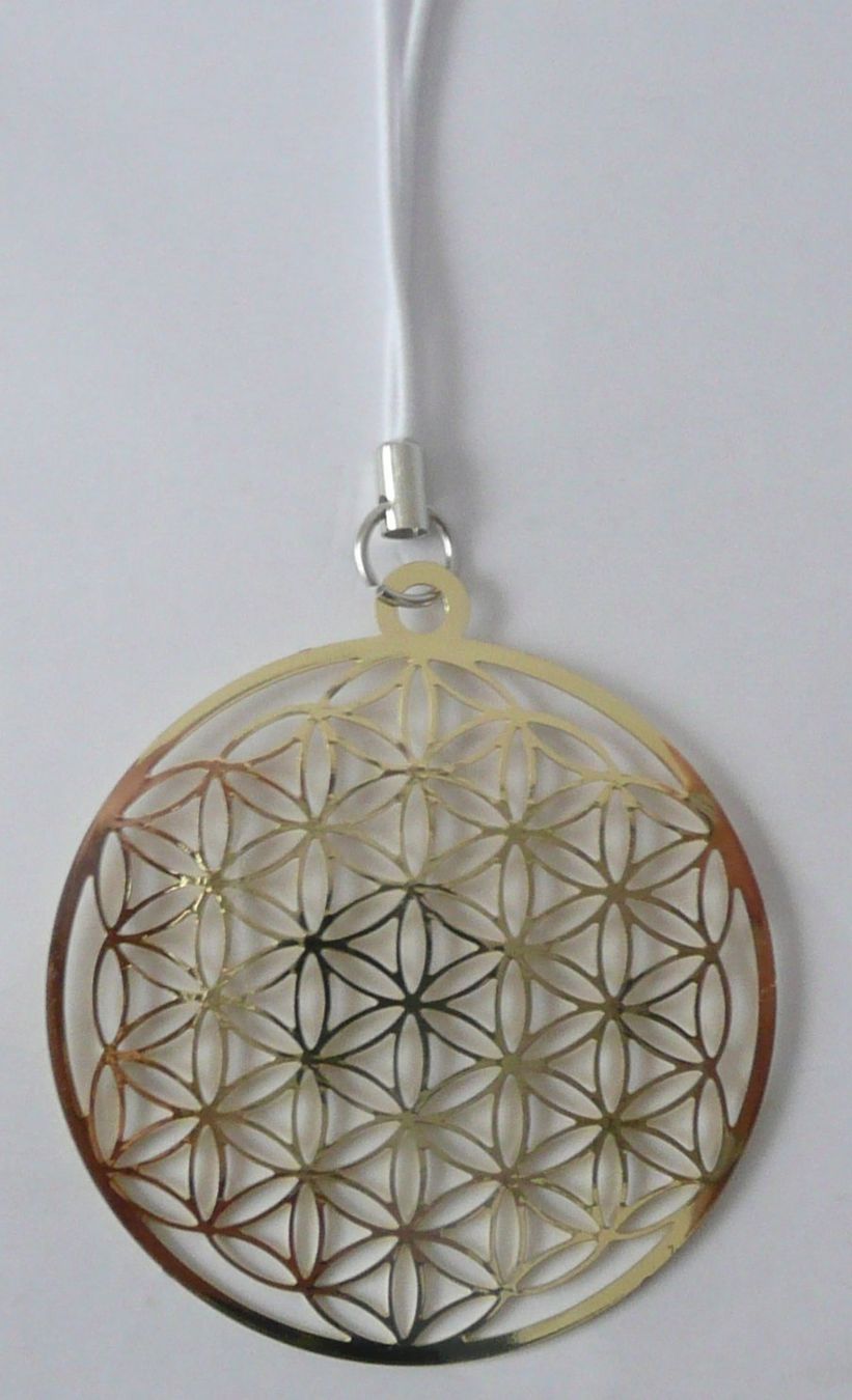 Tutte le decorazioni: Schutzbild - Blume des Lebens golden – Nuovo e nell'imballaggio originale da Mauren venduto da Yeelen