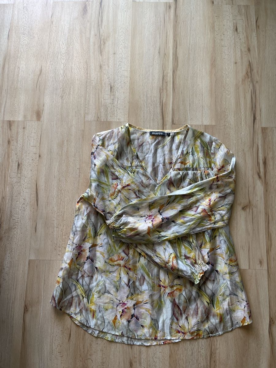 Tuniche: Chemisier marée floral  S viscose polyester  neuve – Nuovo (secondo la descrizione) da Kloten venduto da Vermicelles 5