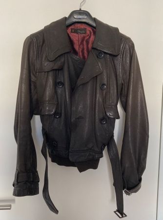 Lederjacke Brogden in Braun