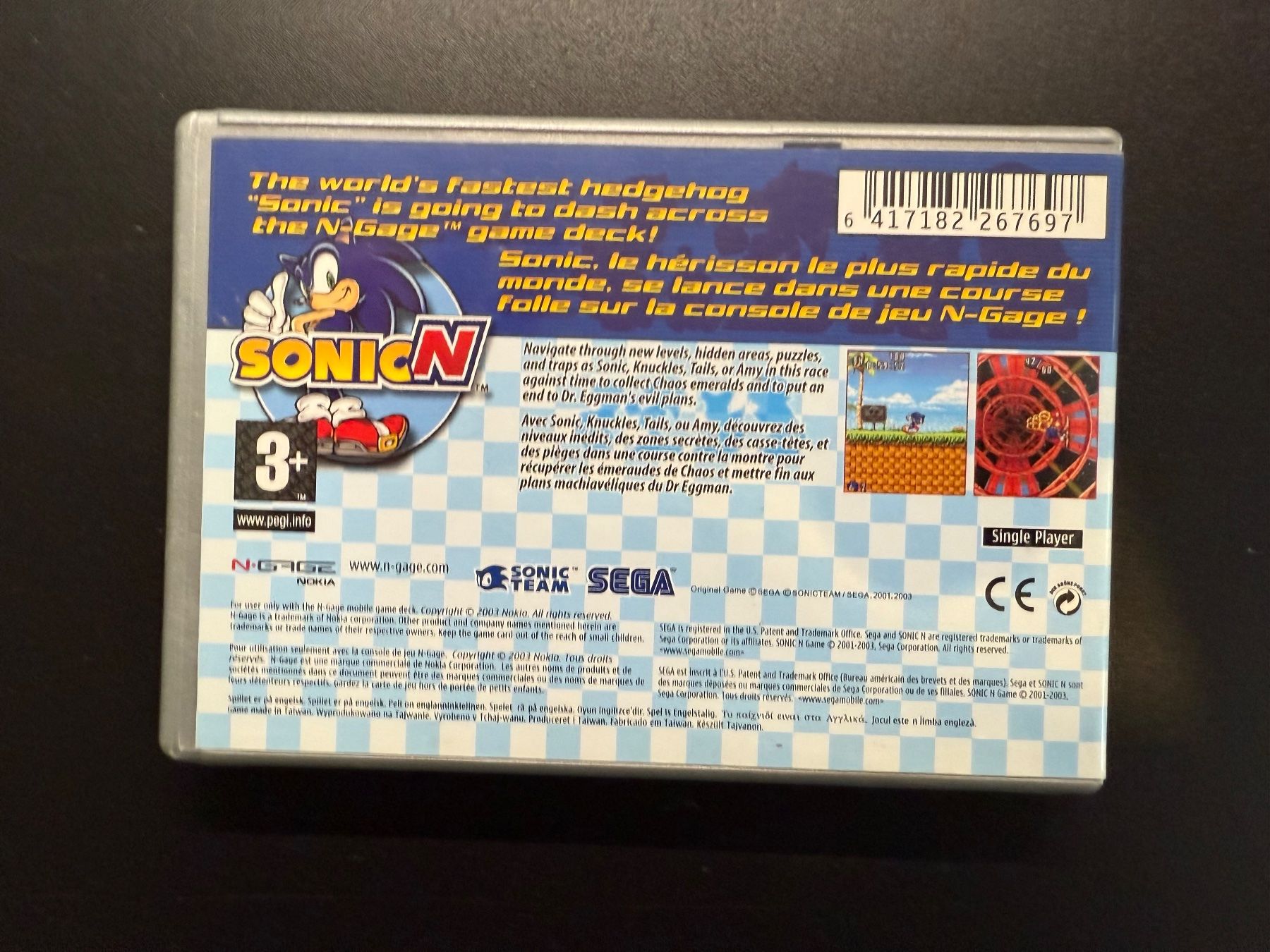 Spiele: Sonic N - Nokia N-GAGE – Gebraucht aus Inwil von Tom32 1