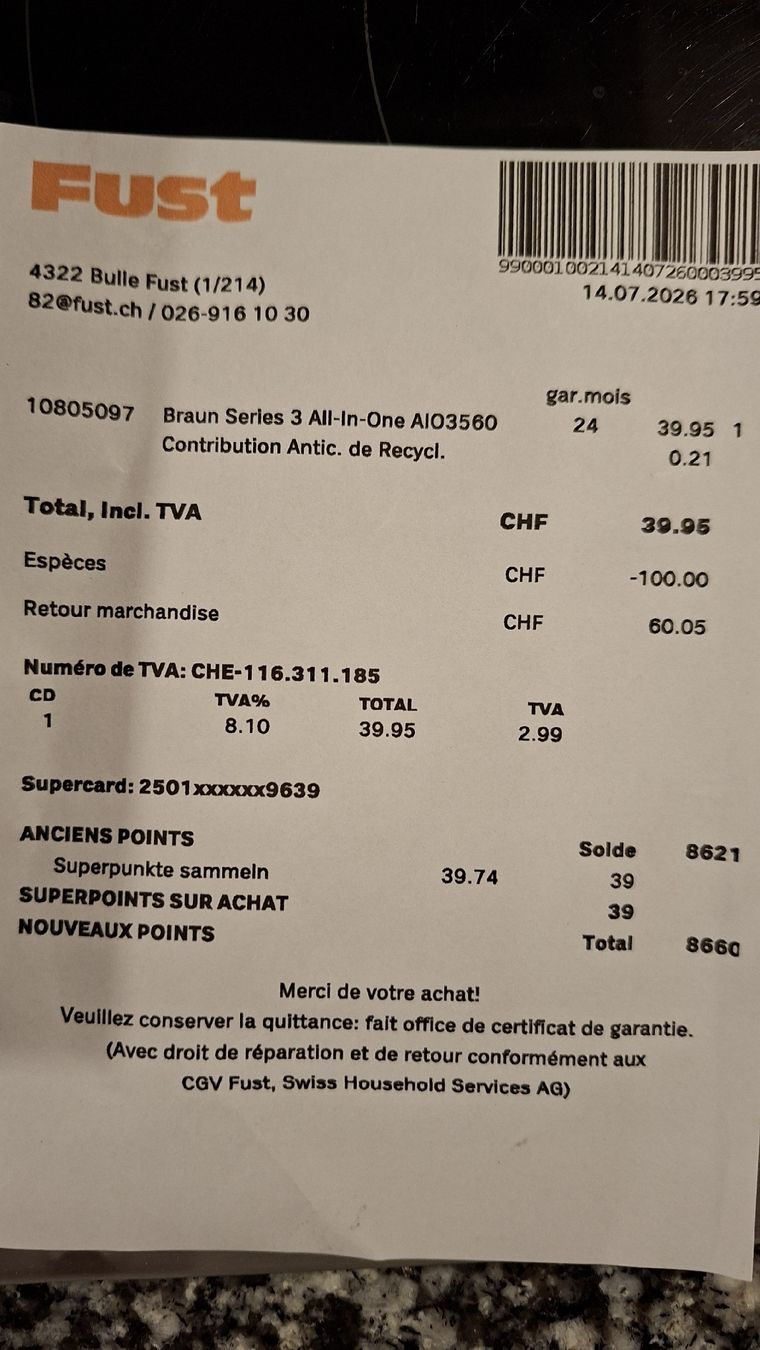 Braun Taglio: Tondeuse à barbe – Usato da La Tour-de-Trême venduto da cocotte04 2