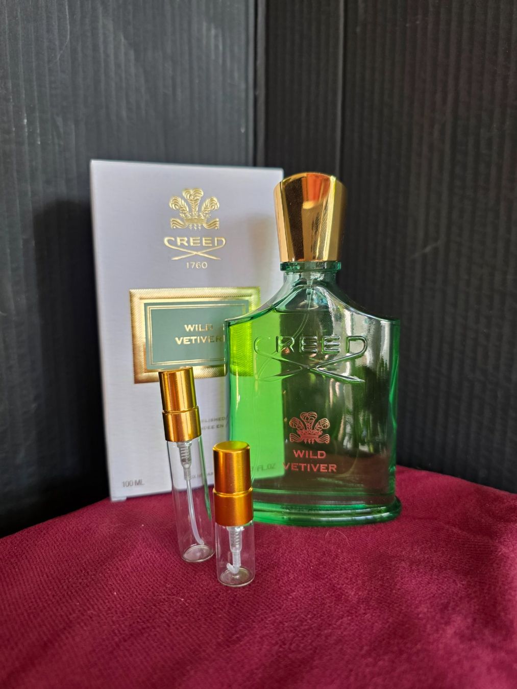 Creed Profumi & Eau de Toilette: Creed Wild Vetiver, Abfüllung/Probe 2ml – Nuovo (secondo la descrizione) da Winterthur venduto da Bratwurstbrater