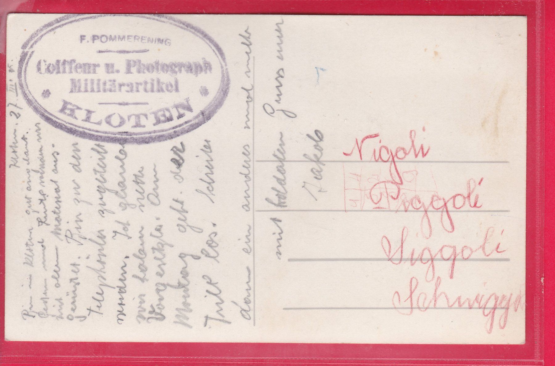 Cartoline postali: BOBINE AUF  PFERDE - ANHÄNGER – Usato da Oberrieden venduto da Gebirgsstelze 1