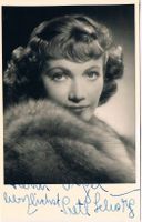 Gretl Schörg 1914-2006 Autogramm Vintage Foto 9x14cm