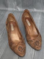 💞 Valbrena Vintage Veloursleder Pumps - 36.5 - Boho-Chic