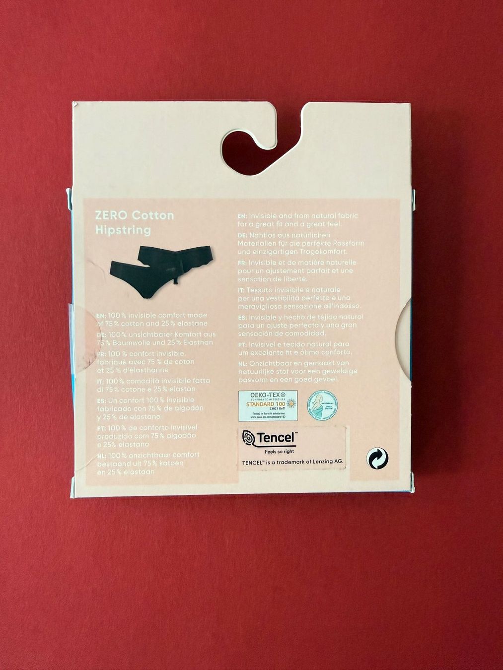 Sloggi Autres dessous: SLOGGI, Hipstring ZERO Cotton, Grösse L, 1 Stück in Weiss – Neuf avec emballage d'origine à Rudolfstetten par gst_g7xl 2