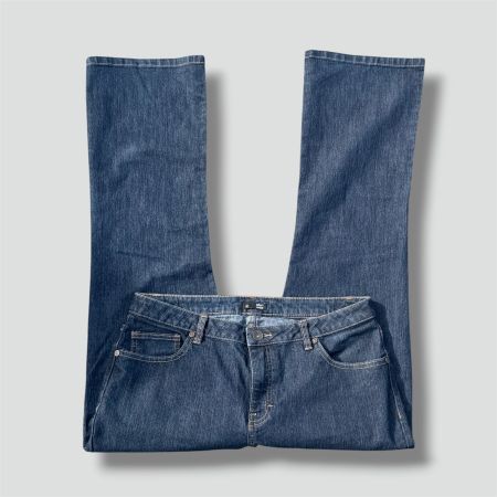 Ellen Amber vintage style wide leg jeans hose retro y2k