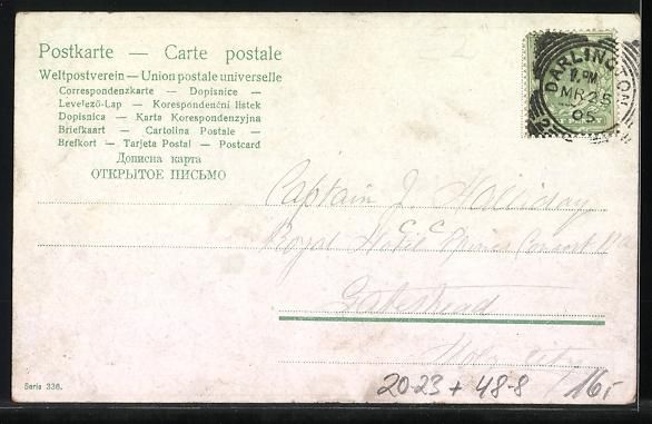 Cartoline postali: Osterhase schaut aus Ei mit Babies auf d – Usato da Berlin venduto da bartko-reher 1