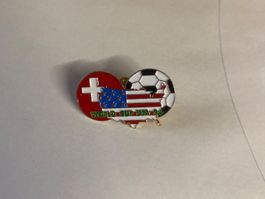 Pin's Coupe du Monde USA 94 - Suisse/USA - Collector!