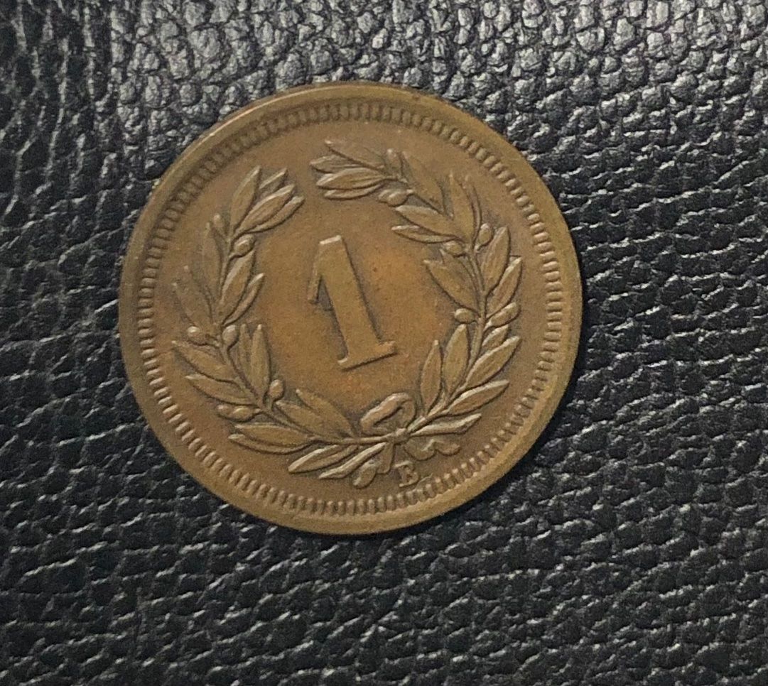 Tutti le monete: 1927 - 1 RAPPEN UNZ – Nuovo (secondo la descrizione) da Courgenay venduto da Kolfree 1