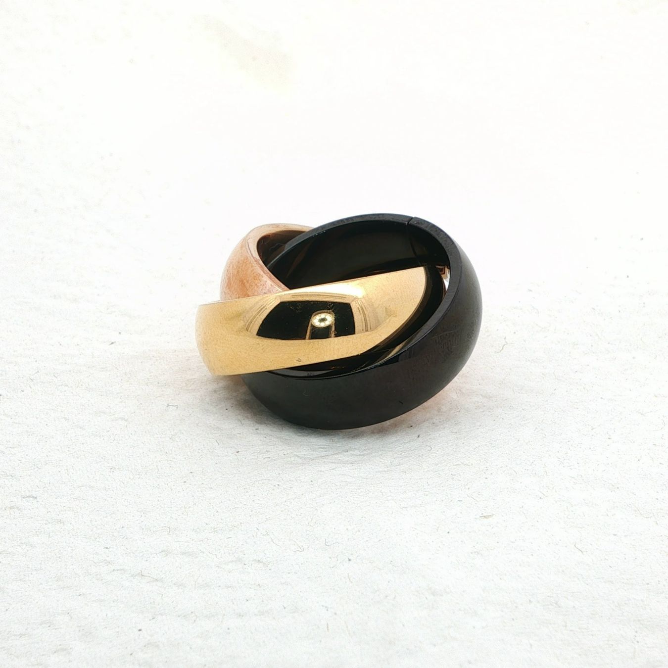 Olga Ribler Anelli: Edelstahl Trinity Ring by Olga Ribler Ringgrösse 62 – Nuovo (secondo la descrizione) da Luzern venduto da Schmuckoutlet 6