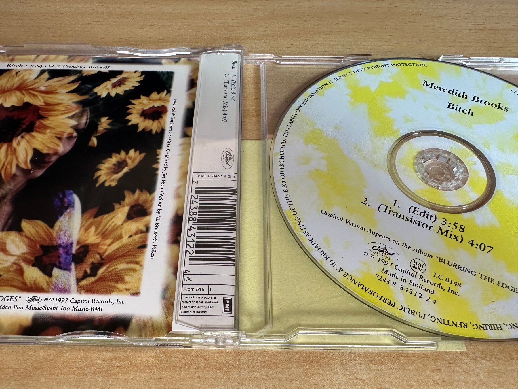 CD: Meredith Brooks – Bitch - Single CD – Usato da Rikon im Tösstal venduto da Alpenmutz 1