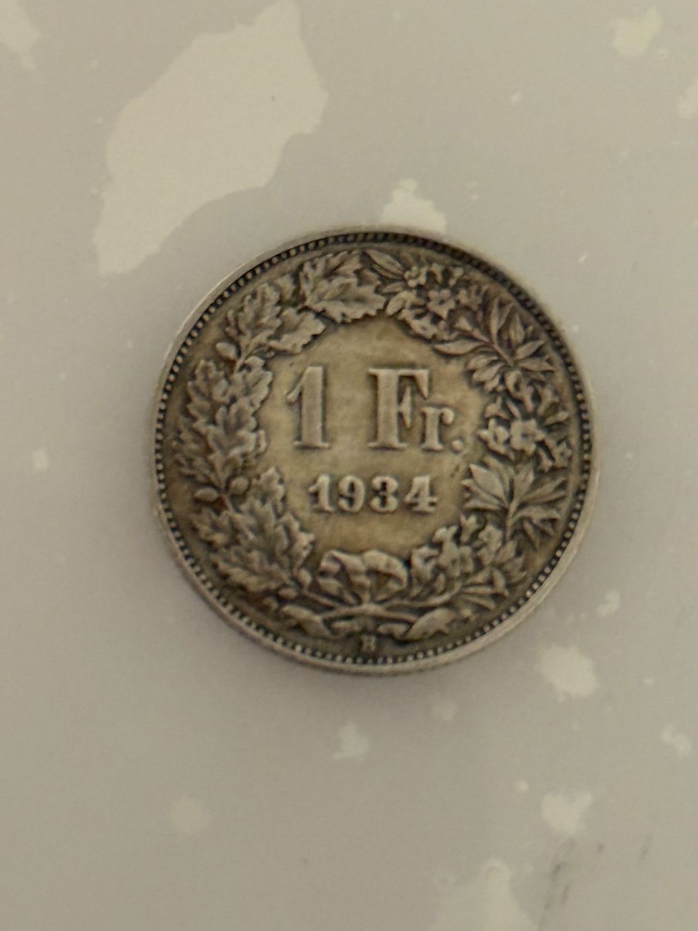 Tutti le monete: 1 Franken 1934  Rar – Usato da Wallisellen venduto da SWISS_SILVER1