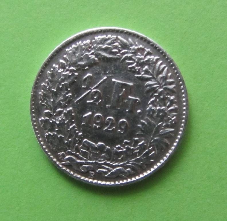Tutti le monete: 50 Rappen 1929 Silber vorz – Usato da Malters venduto da Hausi88 3