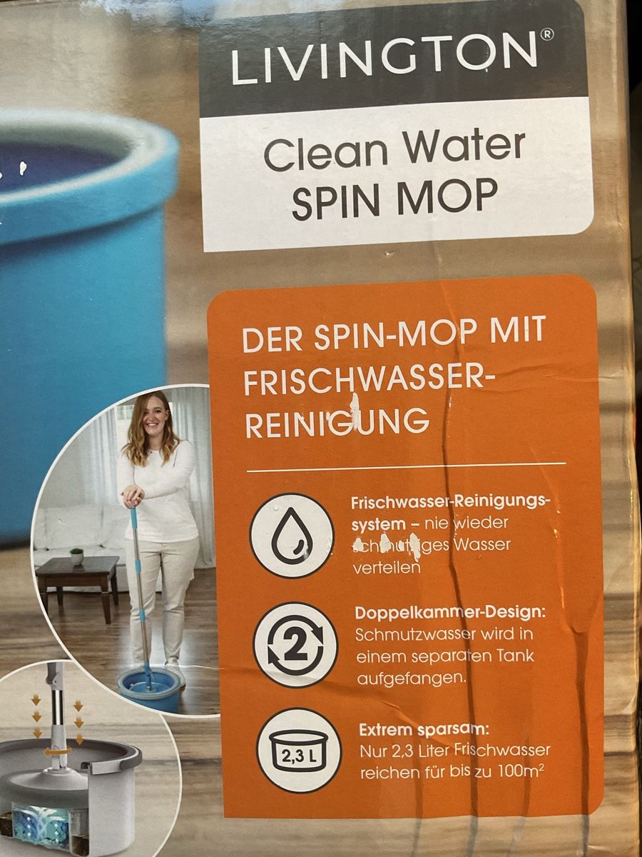 Altro in Apparecchi per la pulizia: Spin mop von Livington – Nuovo e nell'imballaggio originale da Herisau venduto da eri_2tb5 1