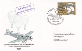 Tag der Aerophilatelie 1992 (Samedan)