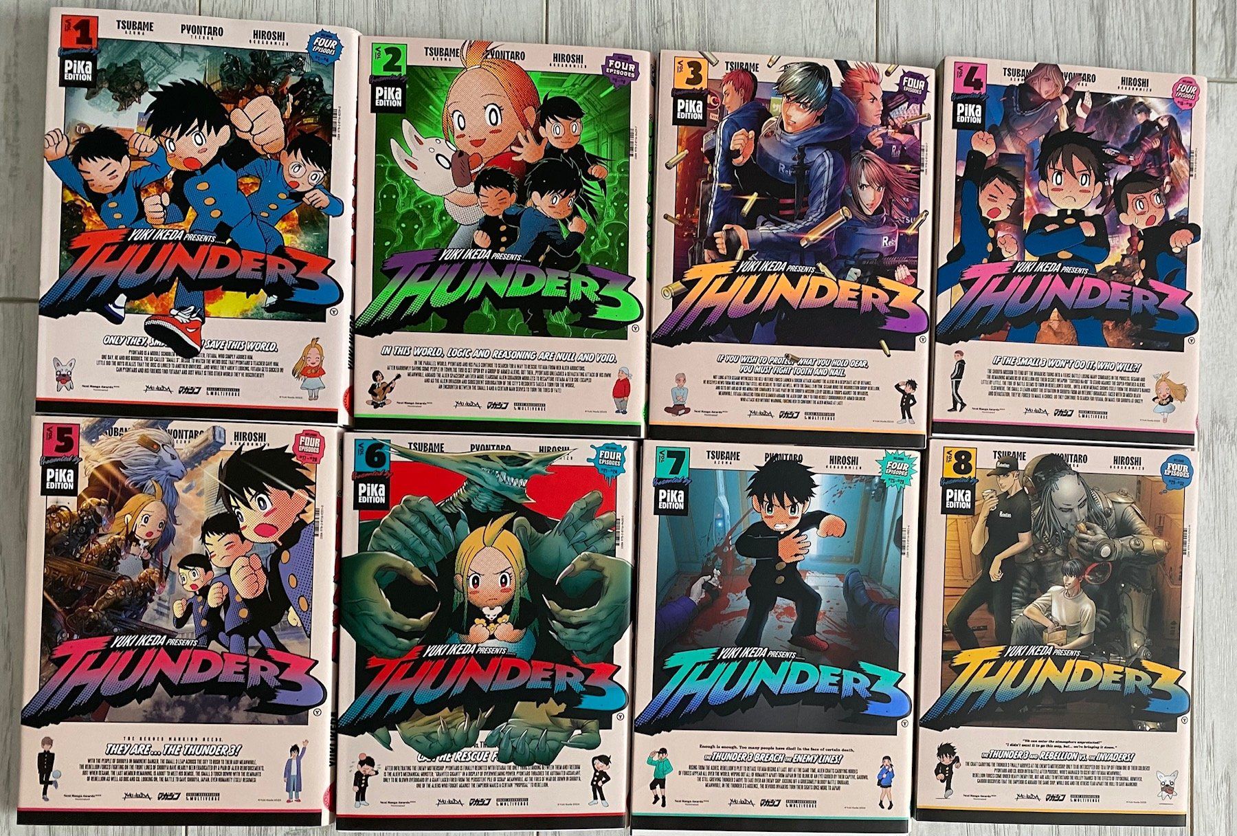 Fumetti: Manga - THUNDER3 - numéros 1 à 8 – Nuovo (secondo la descrizione) da Geneveys-Coffrane venduto da Momoali