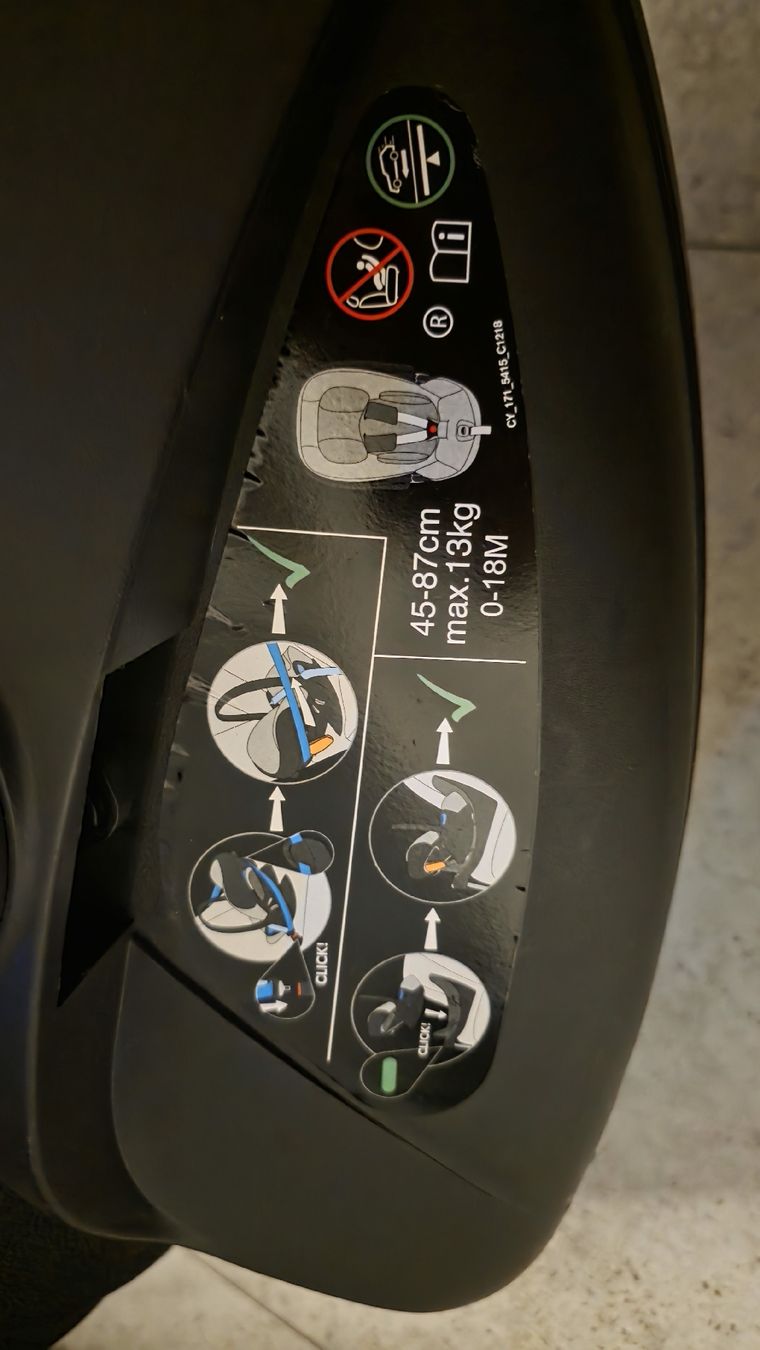 Cybex Auto-Kindersitze: Ovetto cybex cloud z – Gebraucht aus Cama von Malvina123 3
