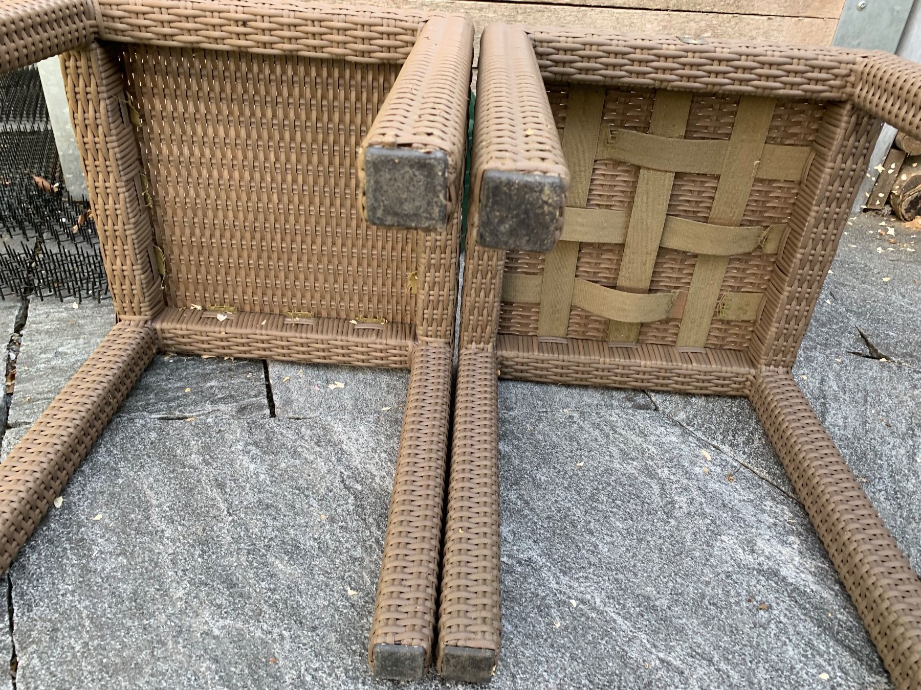 Hunn Tischset: Gartenmöbel Set Hunn Rattan – Gebraucht aus Bischofszell von Forrestpark 2