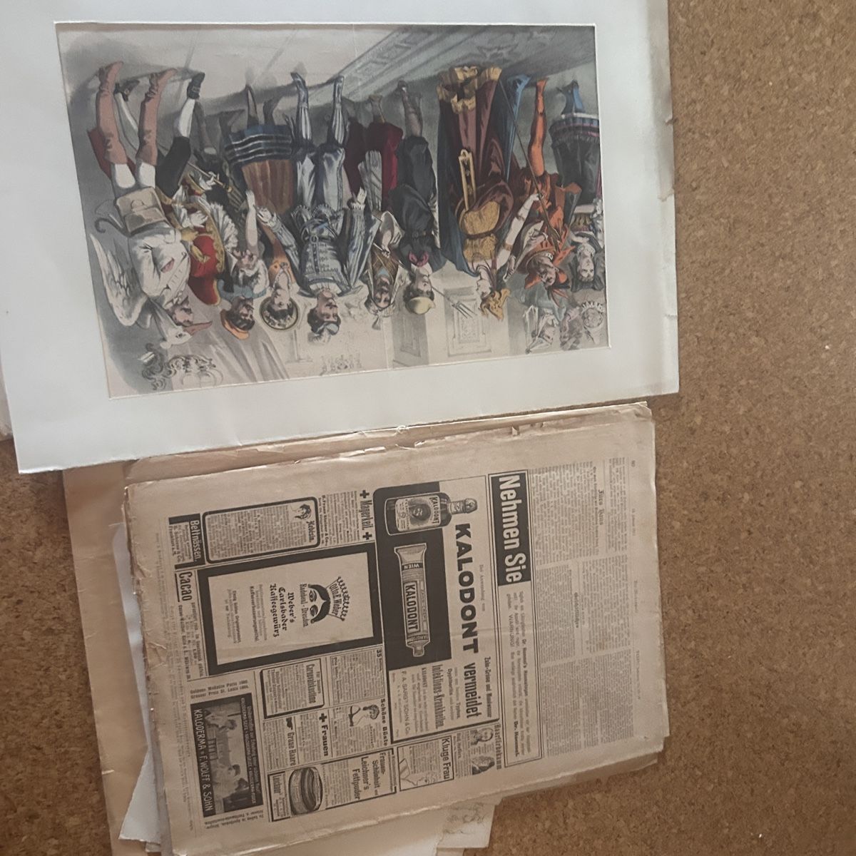 Foto & Immagini:  alte Modezeitschriften und Drucke Jugendstil – Usato da Laufen venduto da belleskulptur 3
