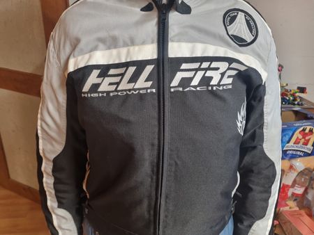 Hellfire Motorradjacke, Herren XL (54-56) Wintertauglich