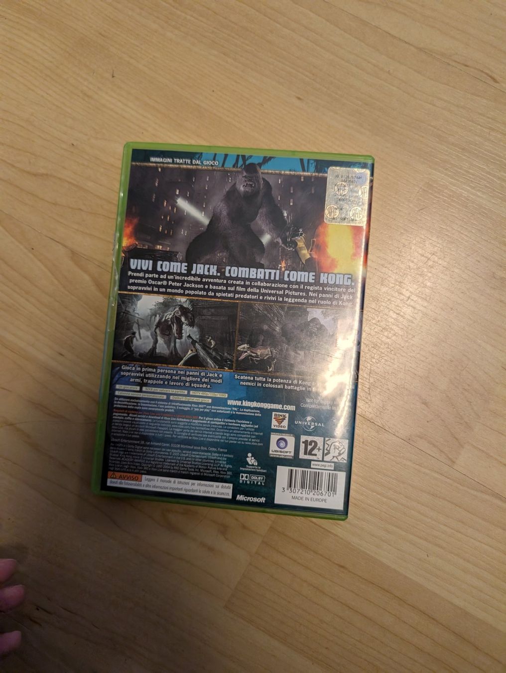 Spiele: King Kong Microsoft Xbox 360 – Gebraucht aus Giubiasco von Tici__nerd_Giubiasco 1