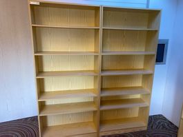 Drei Ikea Bücherregale Holzoptik
