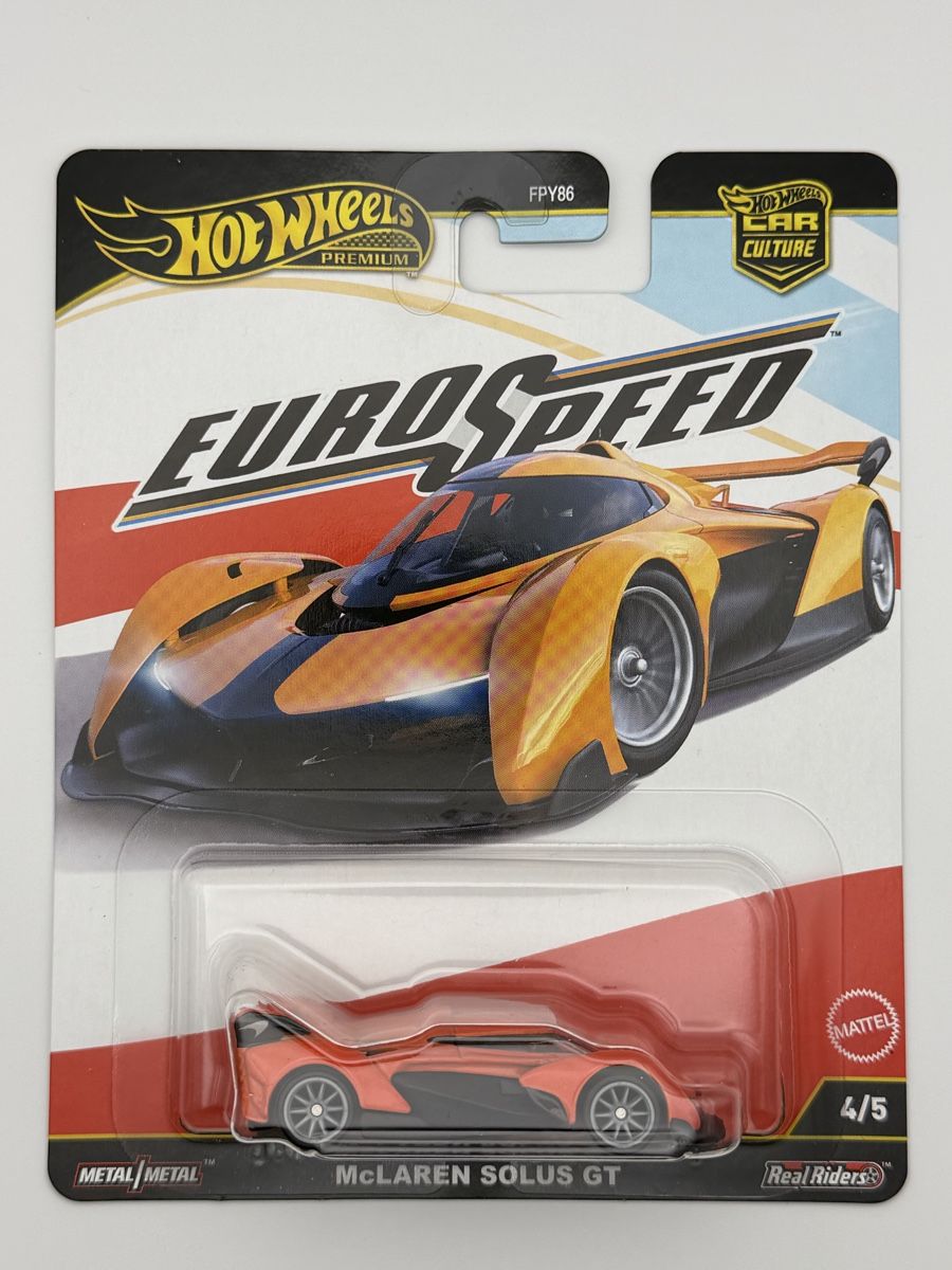 Hot Wheels Modellini d'auto: Hot Wheels Premium McLaren Solus GT – Nuovo e nell'imballaggio originale da Kölliken venduto da SwissHotWheels