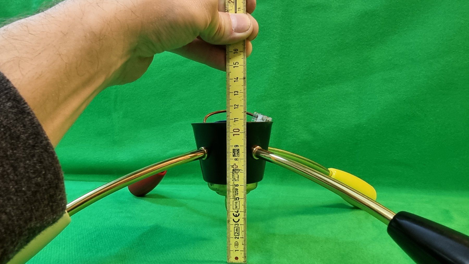 Lampadari & plafoniere: Spider Sputnik Deckenlampe aus Messing, 1950er – Usato da Emmenbrücke venduto da Lenssen 6