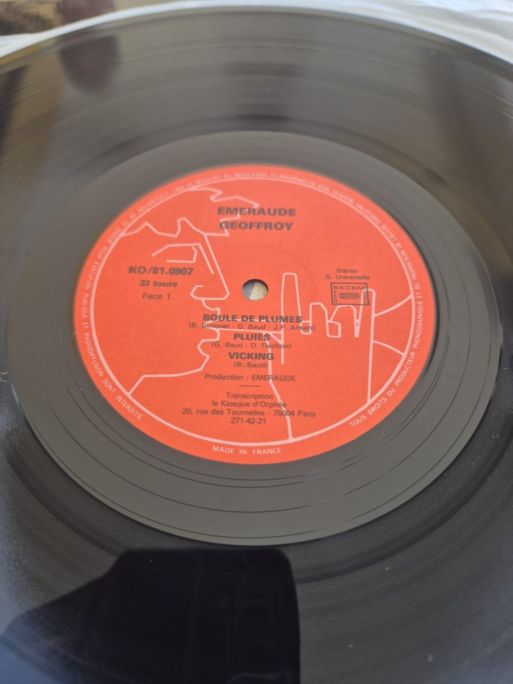 Schallplatten: Geoffroy Emeraude - Lp , Vinyl – Gebraucht aus Fehraltorf von Joggel3 3