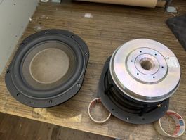 2 B&W Tieftonlautsprecher LF09067 8 Ohm gebraucht