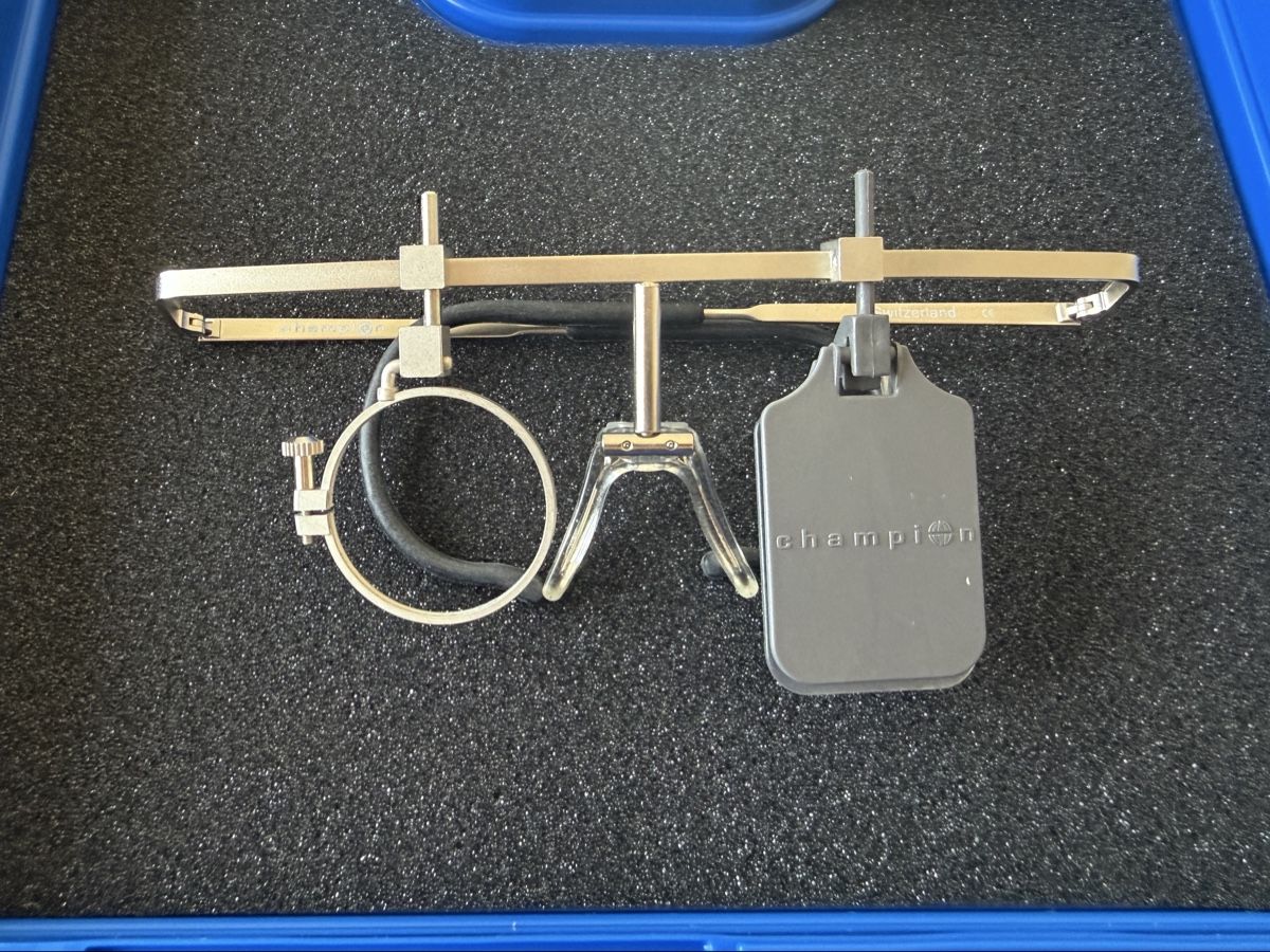 Champion Occhiali & Lenti: schiessbrille champion wie neu  – Nuovo (secondo la descrizione) da Frauenfeld venduto da Camel16