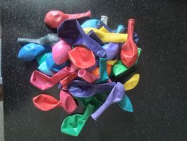 Luftballons, farbig