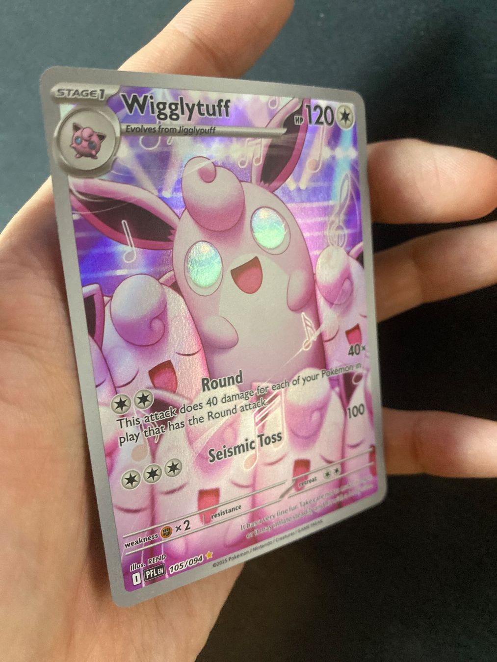 Pokémon Carte collezionabili: Wigglytuff 105 - Knuddeluff - Phantasmal Flames - EN – Nuovo (secondo la descrizione) da Hausen AG venduto da Shrade 1