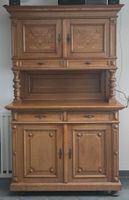 Antiker Buffetschrank, Holz, Nussbaum, Vintage