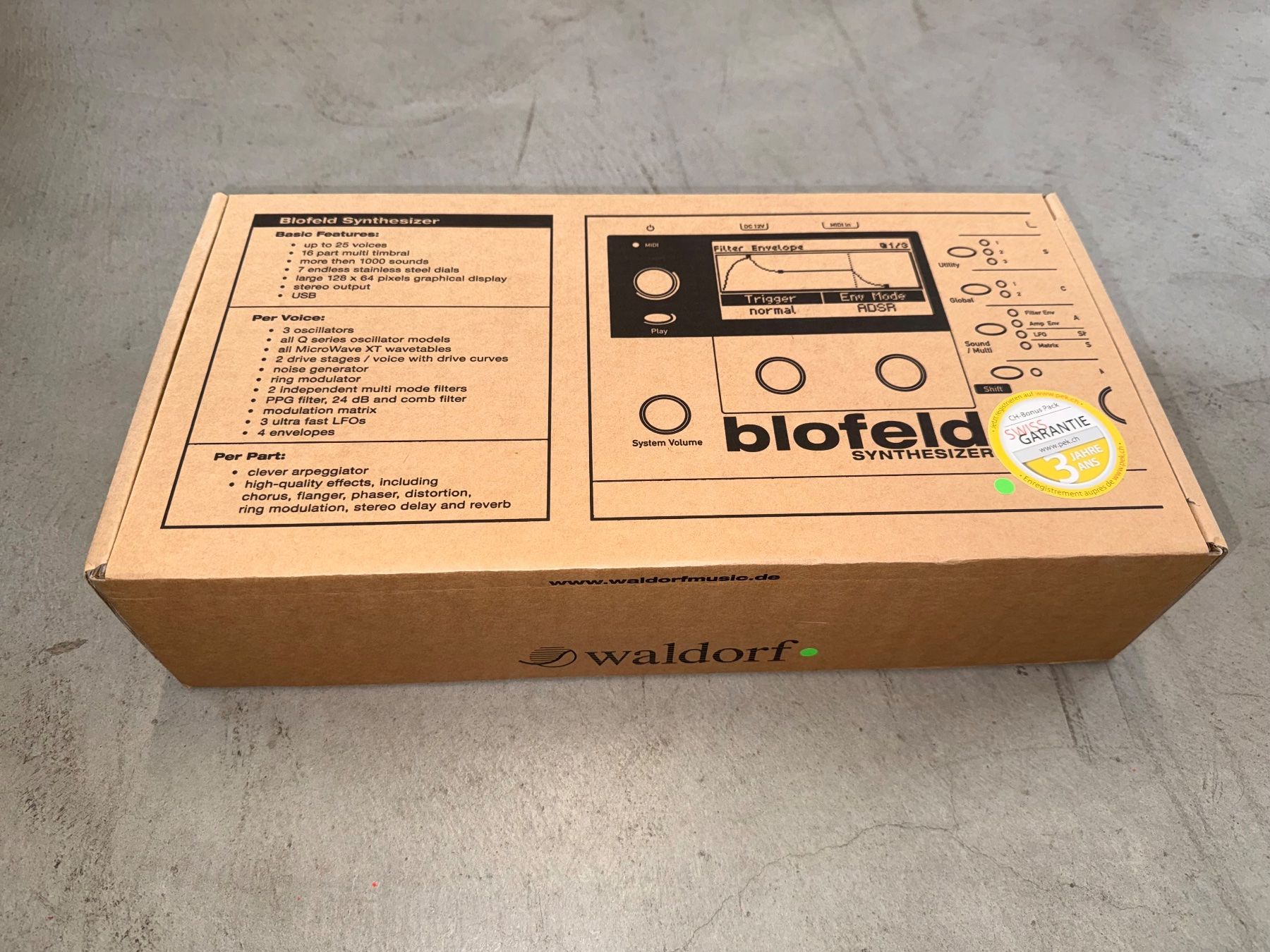 Waldorf Strumenti musicali: Waldorf Blofeld Desktop Synthesizer Black – Nuovo (secondo la descrizione) da Reinach BL venduto da AninaFinds 4