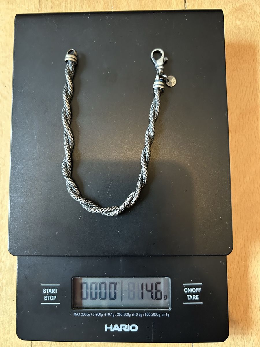 Bracciali & Braccialetti: Silber Armband 925 geflochten NEU – Nuovo (secondo la descrizione) da Basel venduto da Betav8 3