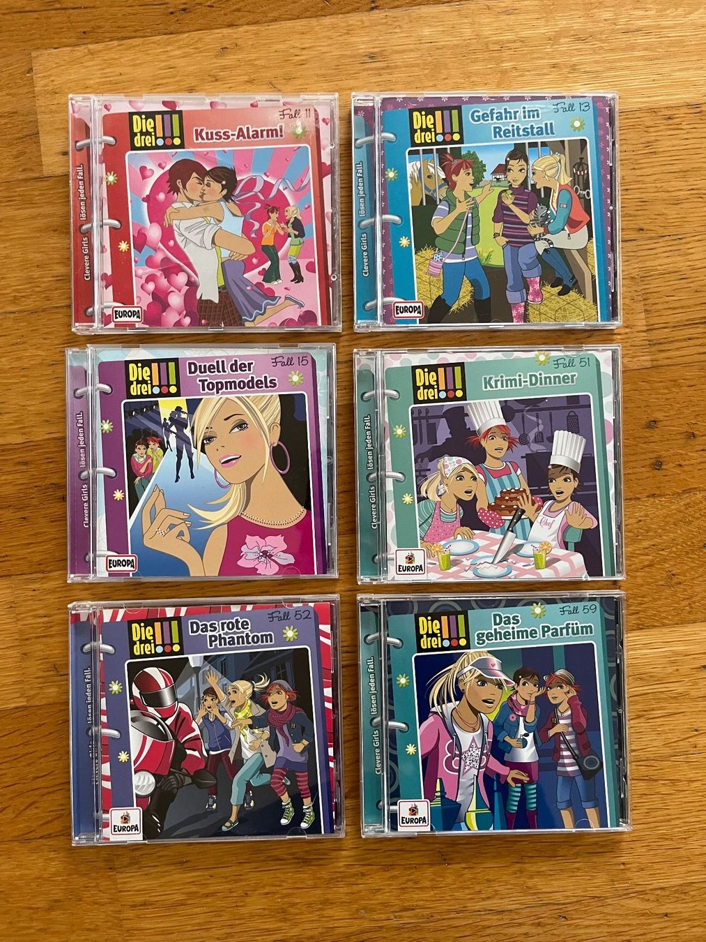 CD: Die drei !!! Detektiv-CDs, 6 Stk. – Usato da Kreuzlingen venduto da zwergli05