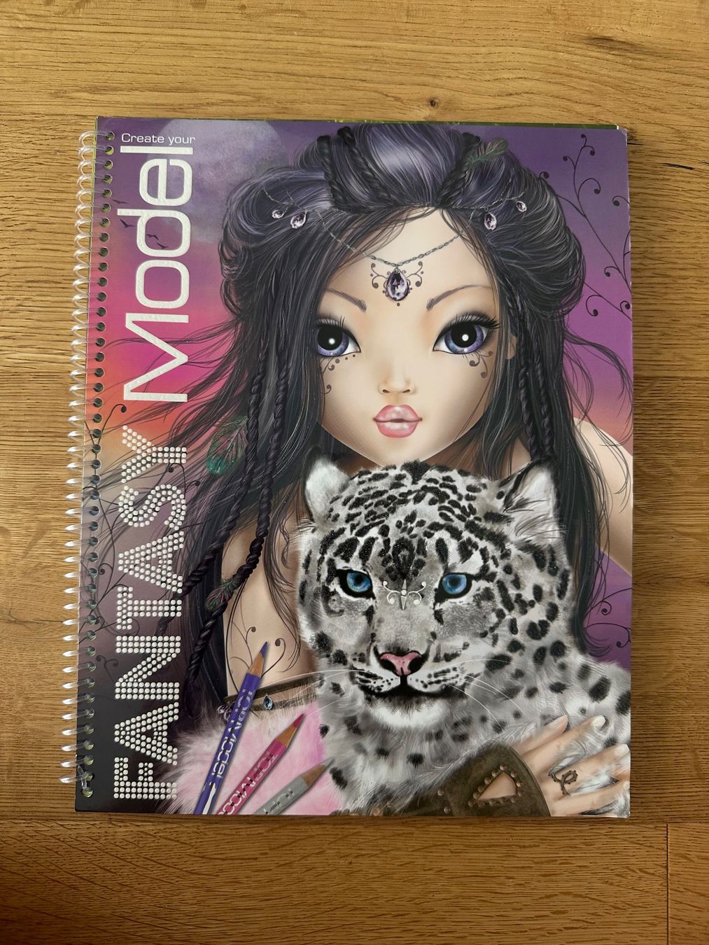 Kit bricolage: 3 Fantasy TOPModel Malbücher – Usato da Riedt b. Erlen venduto da sina.aline 3