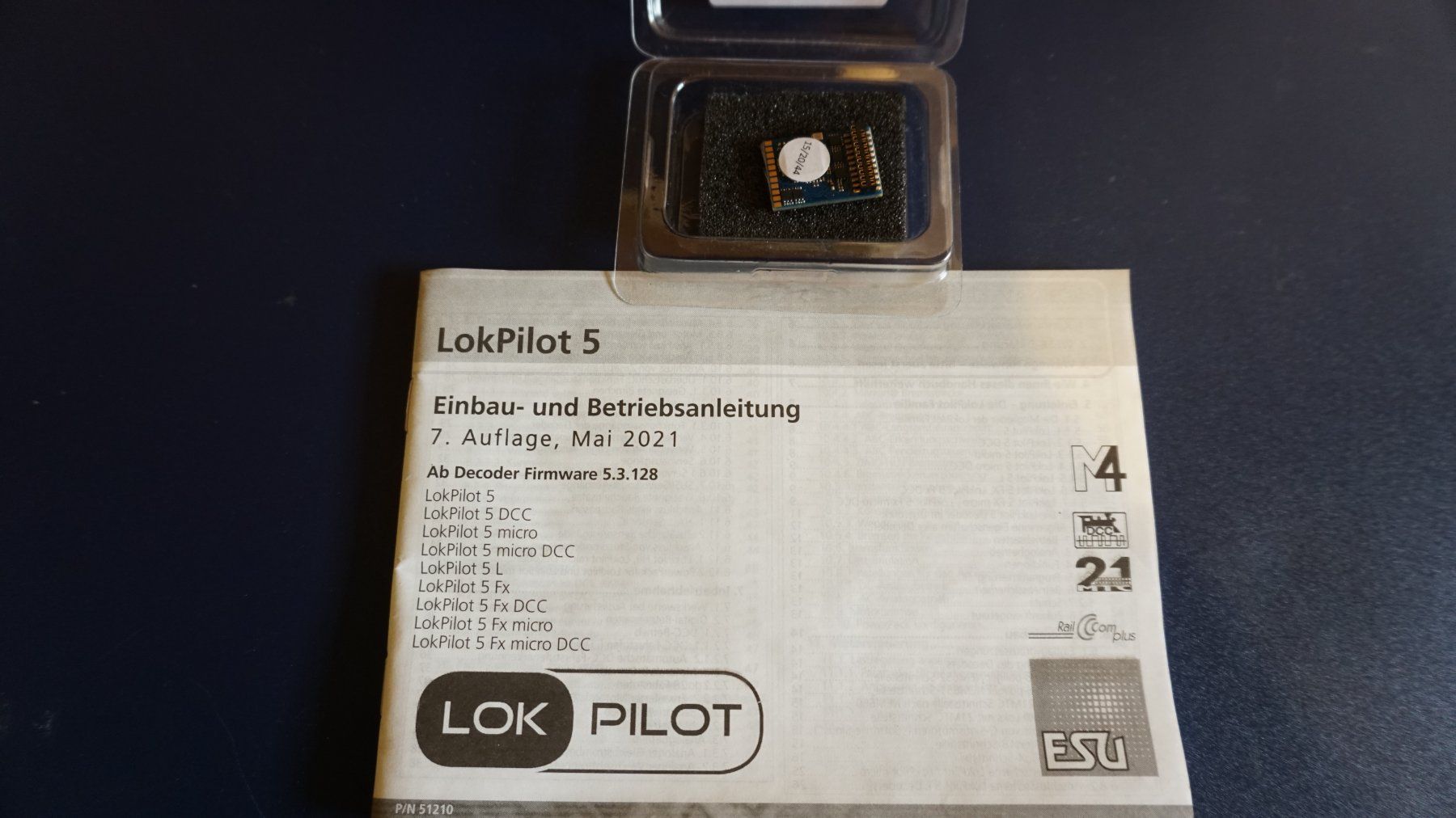 Esu Modelleisenbahnen: ESU LokPilot 5 DCC Decoder 59629 / NEM 660 / 21 MTC – Gebraucht aus Wangen an der Aare von bru_bri 1